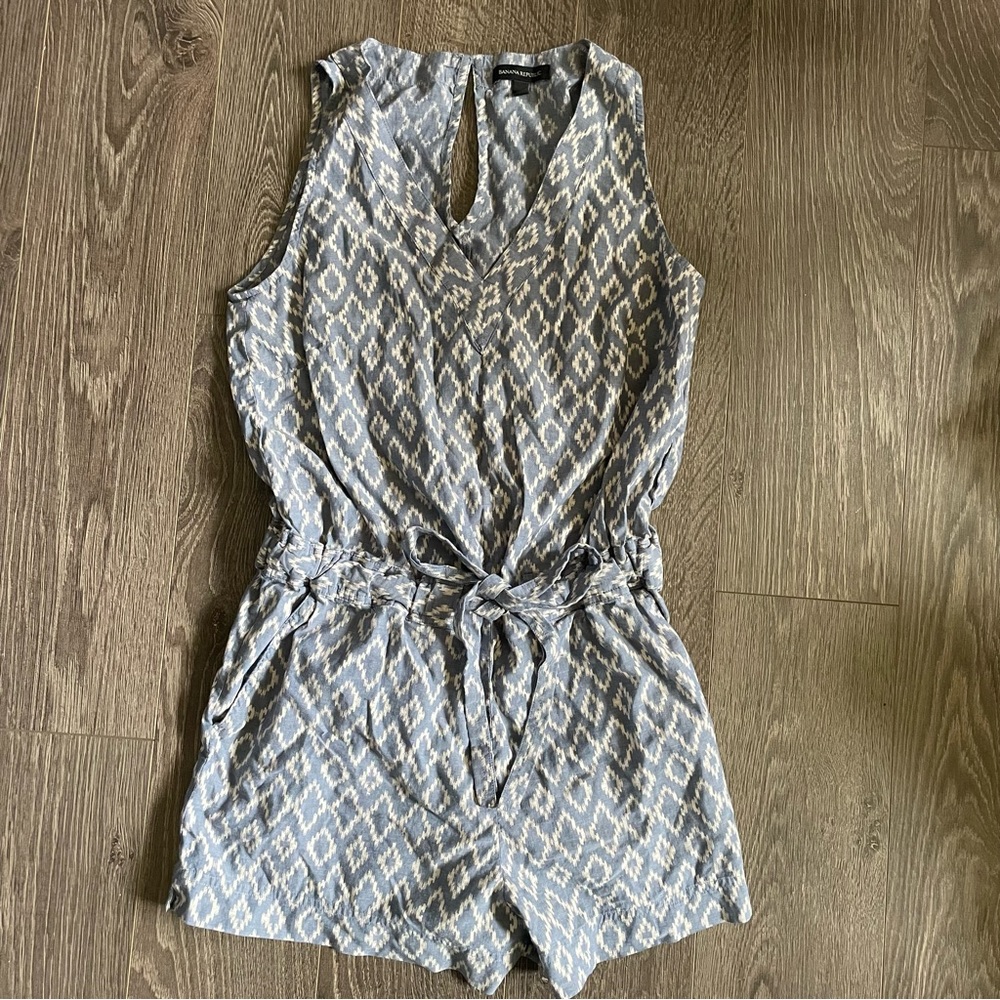Banana Republic ikat Aztec romper